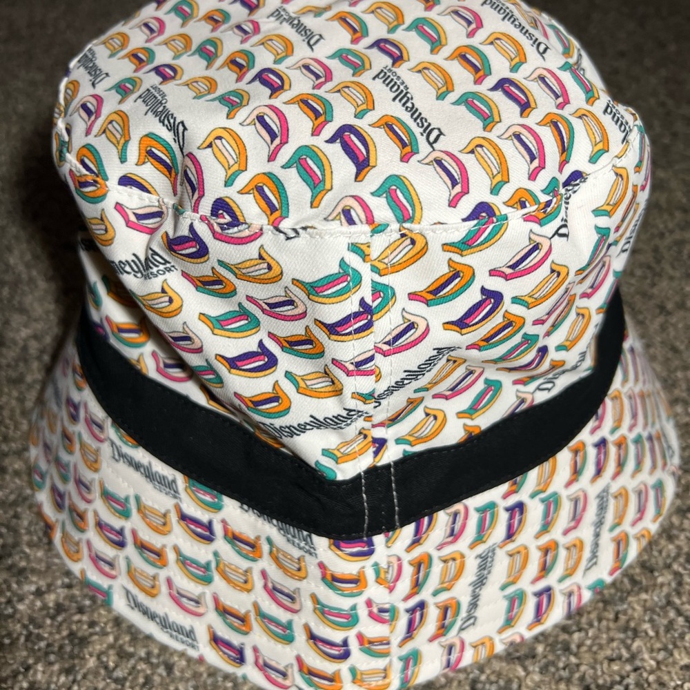 Disney Multicolor Patterned (Reversible) Bucket Hat